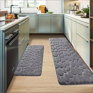 Tapete de Cocina de Tamaño Grande Antideslizante y Absorbente, Tapete de Suelo Lavable a Máquina, Tapete Suave para Restaurante