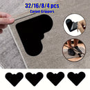 4/8/16/32pcs Pegatinas Antideslizantes para Alfombras Autoadhesivas Lavables Alfombrillas de Baño para Prevenir Deslizamientos en Cocina, Baño y Pasillo