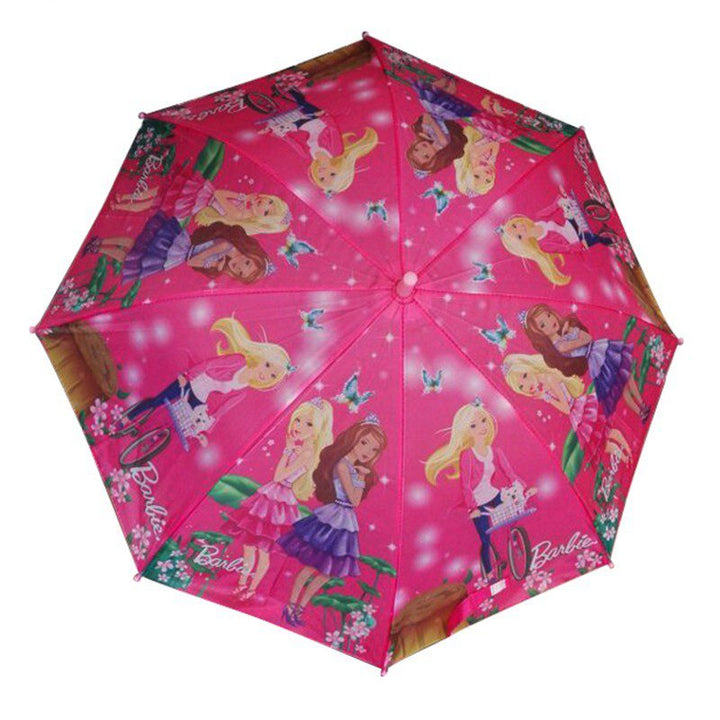 Combo Impermeables Niños Barbie + Sombrilla + Silbato + Estuche GRATIS!