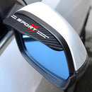 2 piezas de cubierta para espejo retrovisor contra la lluvia - cortina de lluvia para espejo retrovisor, parasol, fácil de instalar, sin necesidad de taladrar, adecuado para todos los coches