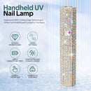 Lámpara de uñas portátil profesional, secador de uñas de gel recargable, carga USB, sin formaldehído, batería de litio de 200mAh, herramienta de manicura en casa DIY