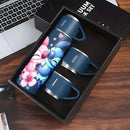 Juego de 1 termo de acero inoxidable Disney Stitch de 17 oz, taza térmica a prueba de fugas con 3 tazas para bebidas frías y calientes, suministros para viajes de negocios y escuela LHB03211