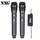 Sistema de micrófono inalámbrico profesional NXG, anti-retroalimentación, cancelación de ruido, para escenario, KTV en casa, presentaciones, conferencias, actuaciones – Tipo-C USB, doble alimentación por batería/USB, ≤36V, batería de litio recargable 186