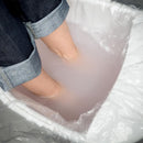 150pcs, Bolsas de Baño Desechables para Pies Portátiles Bolsas de Pedicura Spa de Plástico Finas y Grandes para Remojo de Pies Uso en Hotel o Hogar, 63.5 x 58.42 cm