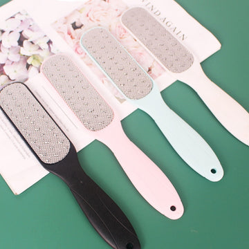 6/4/2/1 pieza, piedra exfoliante de doble cara para pies, cepillo exfoliante para pies, eliminación de piel muerta, herramienta para cuidado personal, reduce la capa córnea