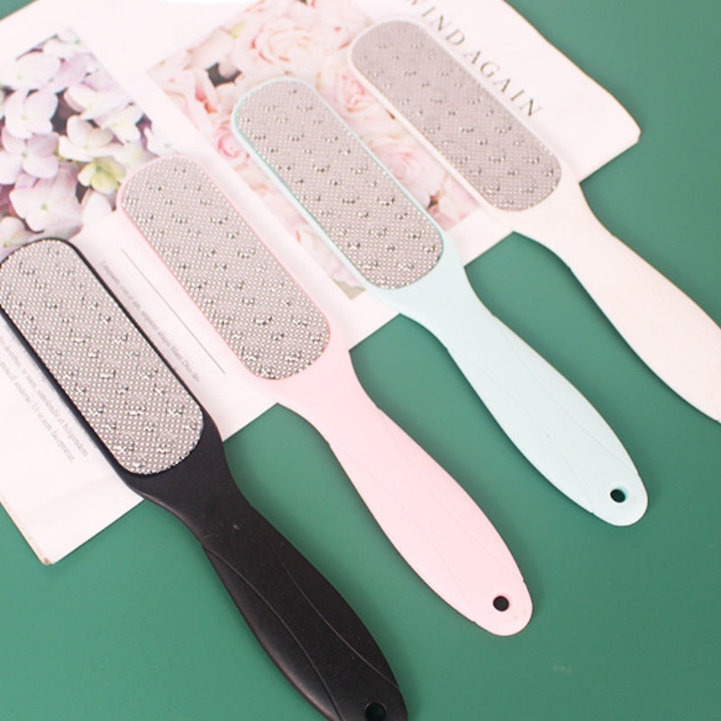 6/4/2/1 pieza, piedra exfoliante de doble cara para pies, cepillo exfoliante para pies, eliminación de piel muerta, herramienta para cuidado personal, reduce la capa córnea