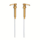 2pcs Bombas de Jarabe de Café de Acero Inoxidable - Compatibles con Botellas Torani, Perfectas para Bebidas Frías y Calientes, Accesorio Ideal para Cocina y Comedor, Bomba de Crema