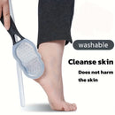 Exfoliador Profesional de Pies y Amoladora de Uñas - Herramienta de Plástico Resistente con Doble Agarre, Diseño Antioxido y Alta Calidad - Para Hogar, Salón, Pedicura - Previene Infecciones Fúngicas y Pie de Atleta - Esencial para Hombres y Mujeres, Man