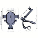 Soporte Ajustable para Teléfono de Salpicadero de Coche TOPK - Pinza Antideslizante de Silicona, Compatible con Todos los Smartphones, Montaje Seguro y Diseño Ergonómico para Conducción Segura, Construcción Robusta
