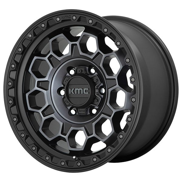 RIN KMC 545 17X9 6X114 ET+18 BOCIN 66.06 S-BLK GTCC JW17158
