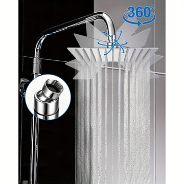 1 pieza, cabeza de ducha de 12 pulgadas (30,48 pulgadas), diseño extra grande, adecuado para duchas de alta presión, fácil de instalar, duradero y ahorrador de agua, acero inoxidable, acabado de pintura, montaje en techo y pared, no requiere electricidad