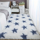 1 alfombra rectangular antideslizante de pelo alto, teñida en gris claro, ultra suave, hipoalergénica, fácil de limpiar, lavable a máquina, duradera, para guardería, sala, dormitorio y múltiples usos, alfombra de guardería | Alfombra de textura peluda |