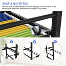 1pc Carro de Archivos Móvil con Ruedas, 1pc Carro de Archivos Multi-Funcional con Ruedas, Organizador de Archivos de Tamaño Legal de Carta de Metal para Hogar Oficina Aula, 2 Cajones + 1 Soporte de Archivos, Carro de Almacenamiento Versátil, Negro