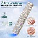 Lámpara de uñas portátil profesional, secador de uñas de gel recargable, carga USB, sin formaldehído, batería de litio de 200mAh, herramienta de manicura en casa DIY