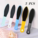 Juego de 5 piezas de limpieza profesional de pies, para eliminar manchas, limpiador de pies y máquina de manicura.