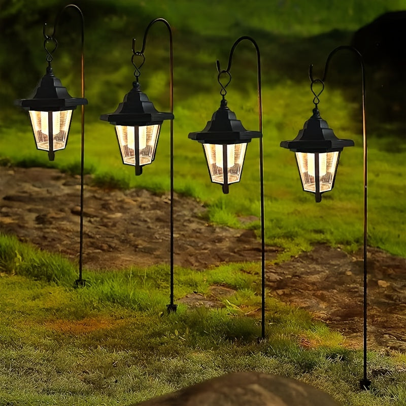 1/2/4 Paquete de Luces Solares para Exteriores, Luces Solares de Jardín con Encendido/Apagado Automático, Iluminación Solar para Paisajes para Exteriores, Patio, Jardín, Paisaje, Pasarela