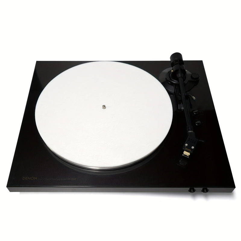 Almohadilla de Fieltro Amortiguadora de 12 Pulgadas para Tocadiscos, Tapete Protector de Vinilos