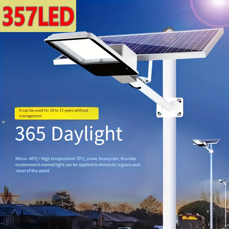 Súper brillante 357LED luz solar para calle al aire libre luz de jardín hogar rural garaje seguridad lámpara de pared solar