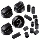 Juego de Repuesto para Perillas de Estufa de Gas, 4 piezas con Diámetro Interior de 6mm/8mm