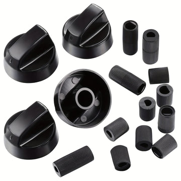 Juego de Repuesto para Perillas de Estufa de Gas, 4 piezas con Diámetro Interior de 6mm/8mm