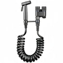 Juego de regadera de acero inoxidable 304, color gris metalizado, válvula de doble salida con manguera suave de 78 pulgadas, fácil instalación, ahorro de agua, limpieza higiénica, función de masaje suave, no requiere electricidad