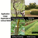 1pz Tijeras de Poda de Acero SK5 - Tijeras para Jardín Resistentes con Mangos Antideslizantes Ergonómicos, Cuchillas Afiladas para Recortar Árboles y Ramas, Uso Manual, Sin Necesidad de Electricidad, Herramientas Profesionales y Domésticas para Jardinerí