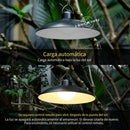 2 luces colgantes solares HeeyKeey con control remoto, 3 modos de iluminación y brillo ajustable, 2 focos LED con haz de 30°, cúpula negra de ABS para interior/exterior, patio, gazebo, cochera, sala, luces solares colgantes para exteriores, iluminación p