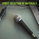 Micrófono Voz Dinámico Profesional SM58 - Micrófono con Cable y Patrón de Cardioides con Jack de 6.35 mm, Alimentado por CC para Escenario, Cantar, Transmisión en Vivo, Videollamadas, Juegos y Karaoke - Audio de Alta Calidad, Construcción Duradera, Reduc