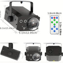 1pc Bola Mágica de Metal con Carcasa de Hierro, Luces Disco con Control Remoto DJ, para Clubes, Navidad, KTV y Decoración de Fiestas en Casa