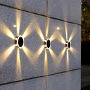 4 luces solares para entierro en tierra, decoración de jardín de patio al aire libre con disposición de pasos solares, luces de enchufe para césped, luces de escaleras