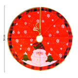 Pie De Árbol Mediano Navideño 56 cm Decoración Tapete JH19HT977