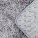 Alfombra redonda mullida, antideslizante de fibra de poliéster tejida, tapete liviano hecho a máquina para sala, dormitorio, cuarto de juegos, decoración de residencia estudiantil, lavable a mano, respaldo de goma, ideal para Halloween, Pascua, Hanukkah