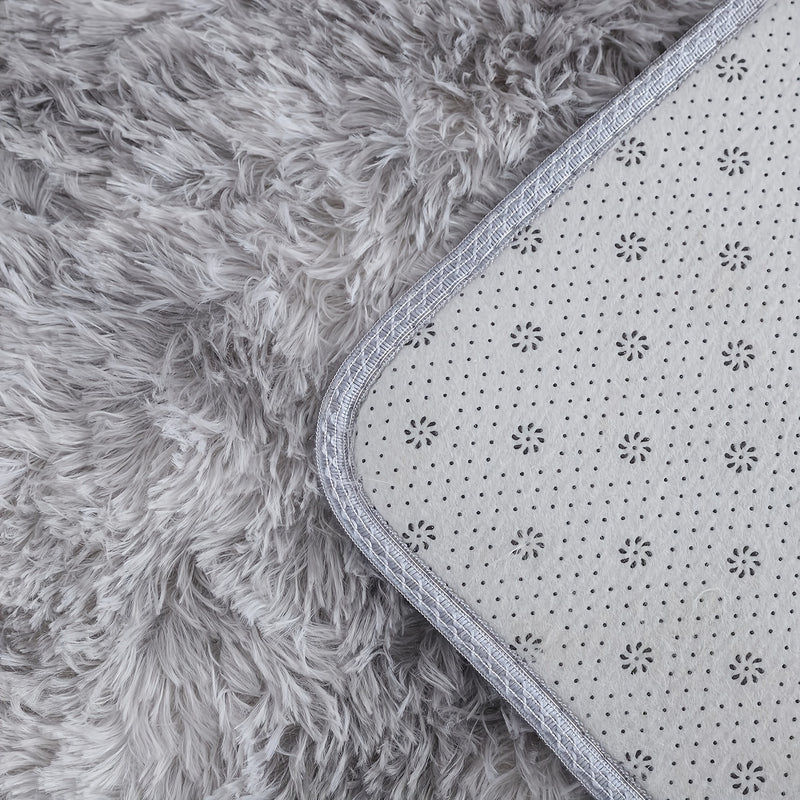 Alfombra redonda mullida, antideslizante de fibra de poliéster tejida, tapete liviano hecho a máquina para sala, dormitorio, cuarto de juegos, decoración de residencia estudiantil, lavable a mano, respaldo de goma, ideal para Halloween, Pascua, Hanukkah
