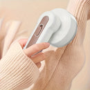 Afelpillador Eléctrico para Ropa, Eliminador de Pelusas con 1 Cuchilla de Repuesto, Despeluzcador de Suéteres y Prendas Tejidas, Ideal para Abrigos, Bufandas, Guantes, Muebles, Cortinas y Bolas de Pelusa