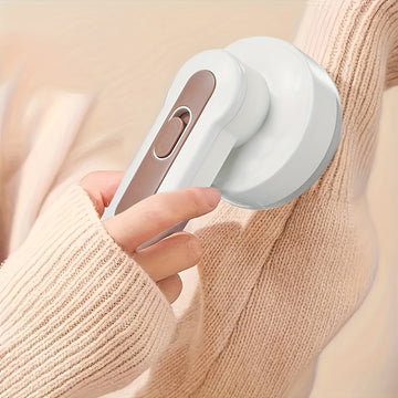 Afelpillador Eléctrico para Ropa, Eliminador de Pelusas con 1 Cuchilla de Repuesto, Despeluzcador de Suéteres y Prendas Tejidas, Ideal para Abrigos, Bufandas, Guantes, Muebles, Cortinas y Bolas de Pelusa