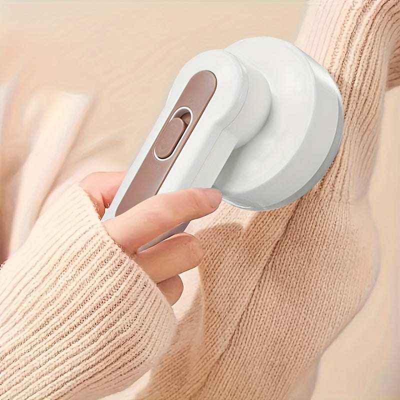 Afelpillador Eléctrico para Ropa, Eliminador de Pelusas con 1 Cuchilla de Repuesto, Despeluzcador de Suéteres y Prendas Tejidas, Ideal para Abrigos, Bufandas, Guantes, Muebles, Cortinas y Bolas de Pelusa