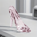 Adorno Elegante de Zapato de Cristal Acrílico - Decoración de Lujo de Inspiración Nórdica para el Hogar, Perfecto para Cualquier Habitación, Regalo Ideal para San Valentín