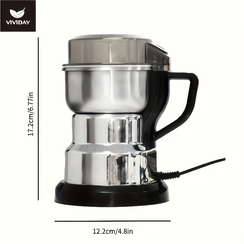 Amoladora multifuncional con cuchillas de 8 páginas, adecuada para café, granos, hierbas, especias y frutos secos, máquina eléctrica de moler es un buen ayudante en la cocina