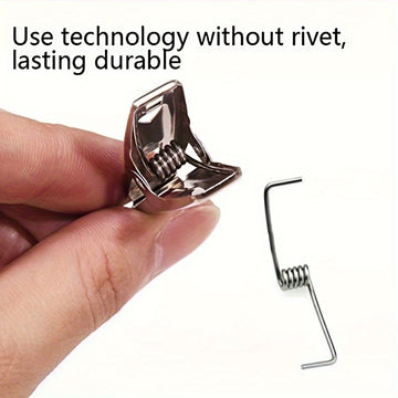 20 Piezas, Pinzas De Acero Inoxidable Para La Ropa, Pinzas Para Ropa Resistentes, Juego, Pinzas De Metal, Pinzas Para Colgar Calcetines, Ropa, Fotos, Sellos Para Alimentos, Pinzas Para Ropa De Exterior Para Evitar Que Su Ropa Se Vuele