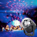Luz LED para escenario, bola disco RGB con control remoto, 7 modos, ideal para fiestas en casa, bares, karaoke, bodas y más