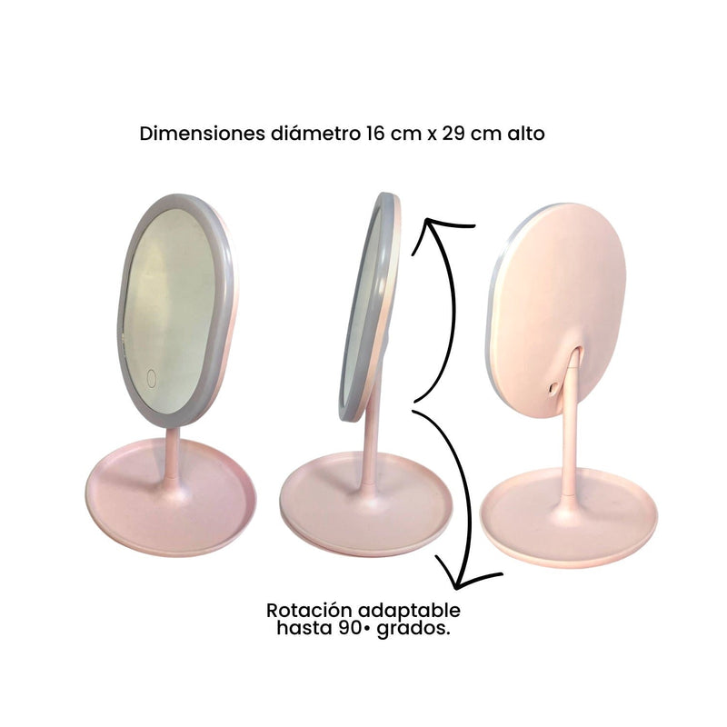 ESPEJO CON LUZ