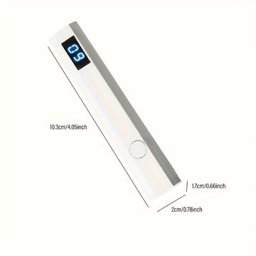 Linterna para Uñas - Rápida, pantalla digital LED, portátil de alta potencia para esmalte en gel, adecuada para uso doméstico y salón, fácil de usar, duradera y segura