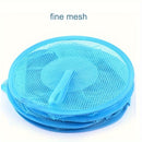 1 pieza de cesta de almacenamiento plegable de malla para colgar, red de almacenamiento para juguetes, ropa, calcetines, ropa interior, toallas de baño