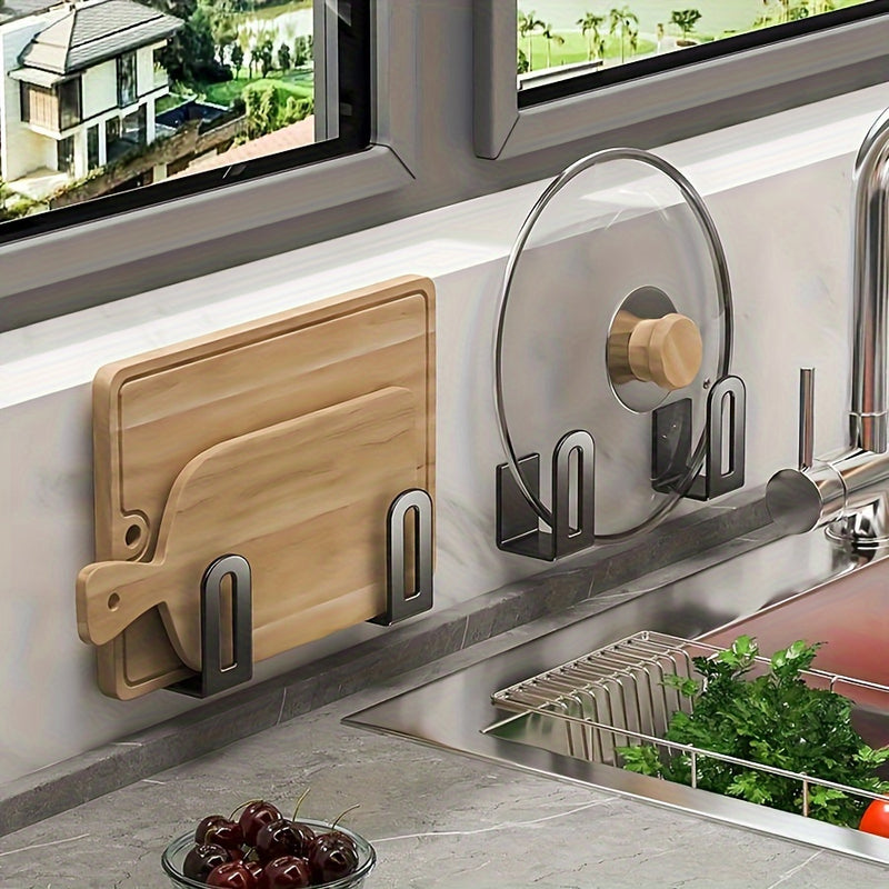[Ganchos Modernos de Acero Inoxidable] 2 pzas Ganchos Modernos de Acero Inoxidable de Fácil Instalación - Perchero de Utilidad Multifuncional Montado en la Pared para Cocina, Dormitorio, Baño - Almacenamiento de Moda