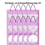 5/10pcs Bolsa Deshumidificadora con Aroma a Lavanda, Resistente al Moho y la Humedad, Bolsa de Secado para Armario, Bolsa de Absorción para Colgar en Armario, Armario, Hogar, Baño, Adecuada para el Día de San Valentín, Regalo del Día de la Madre