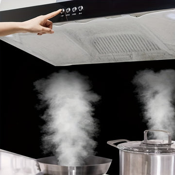 12pcs Membrana de Filtro para Campana Extractora Absorbente de Aceite - Mantén Tu Cocina Limpia y Sin Olores