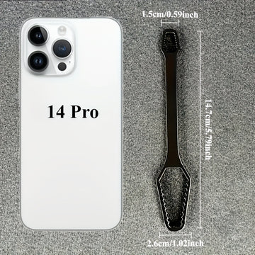 1pc Llave Torx Negra Multiusos de 5mm de Grosor, Llave Doble Ajustable de Autoajuste, Tamaño de Boca de Llave 3-17mm, Herramienta Manual Portátil para Automoción y Uso Doméstico