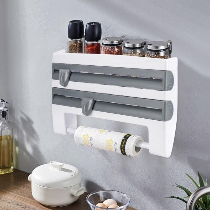 Organizador De Rollos 4 En 1 con Cortador