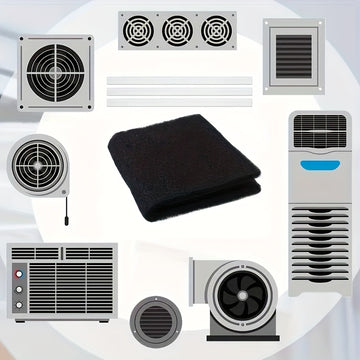 Filtra desodorante, filtro purificador de aire, filtro de carbón activado (50*50 cm), cortable libremente