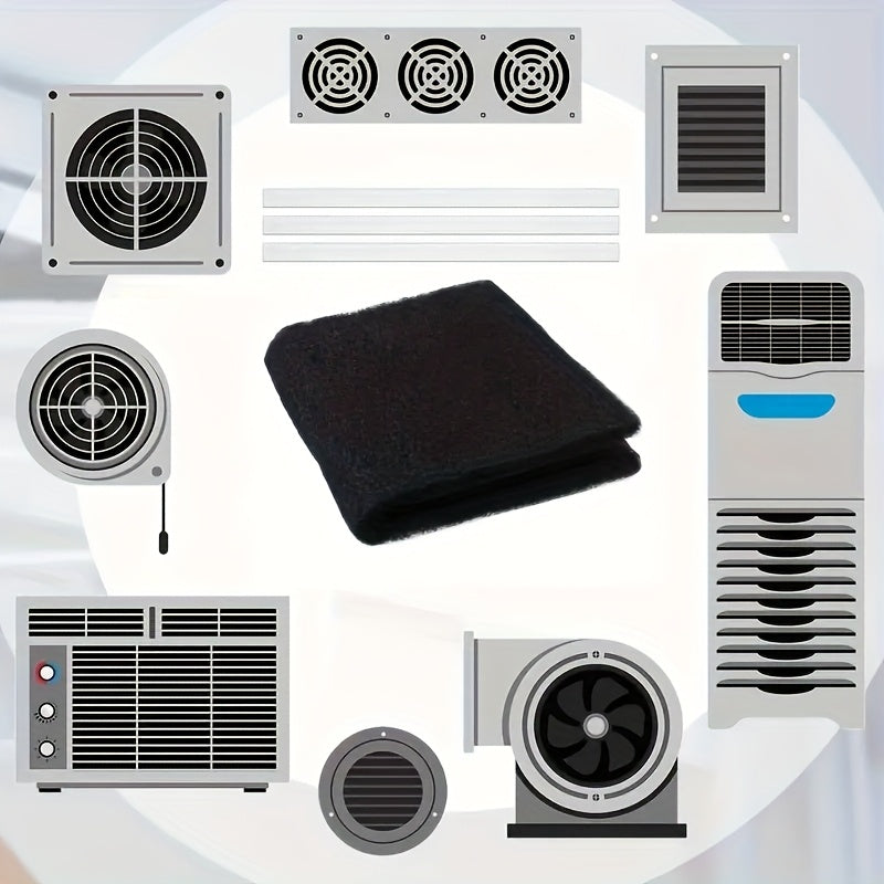 Filtra desodorante, filtro purificador de aire, filtro de carbón activado (50*50 cm), cortable libremente